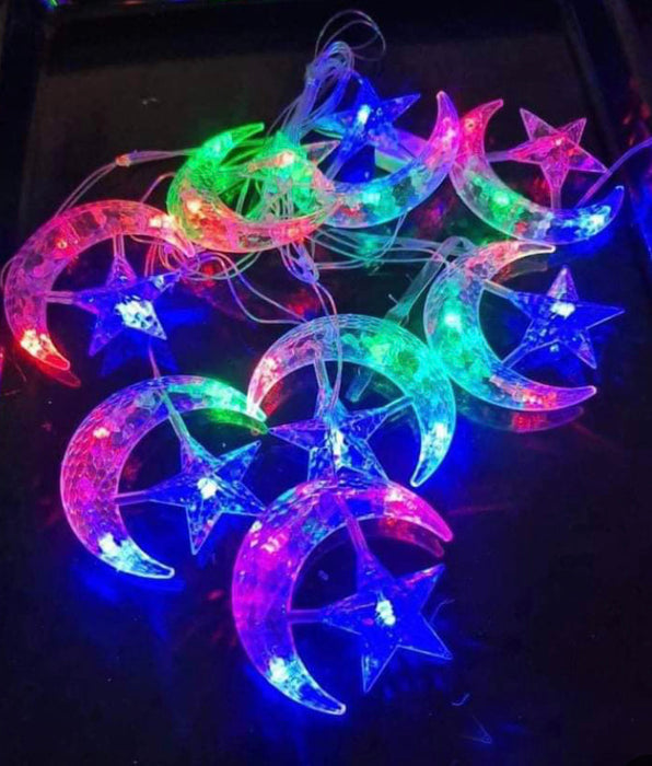 Ramadan Seil. Halbmond und Stern 3 Meter